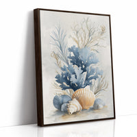 Coastal Memories In Muted Blue
