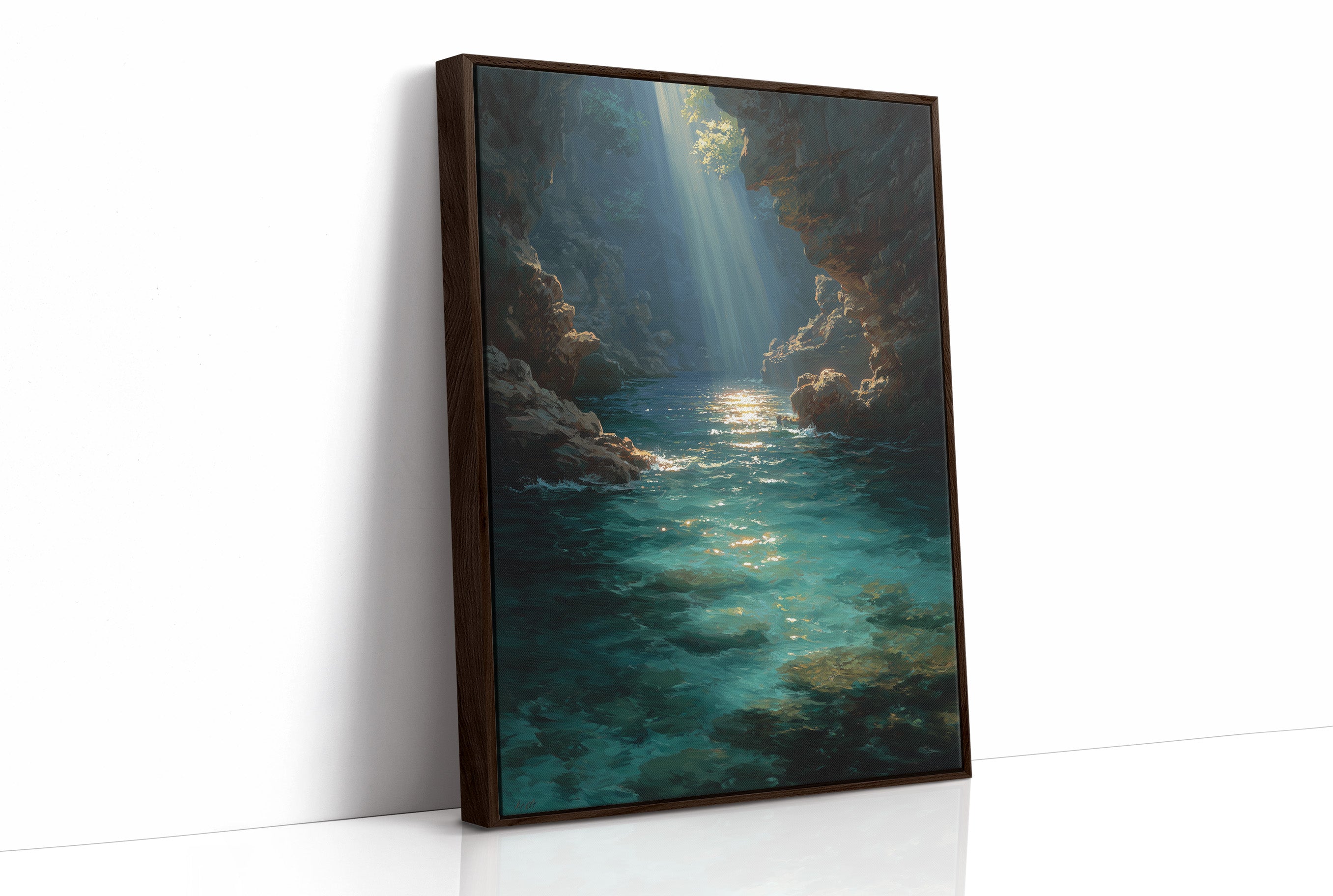 Light Finds the Sea Cave