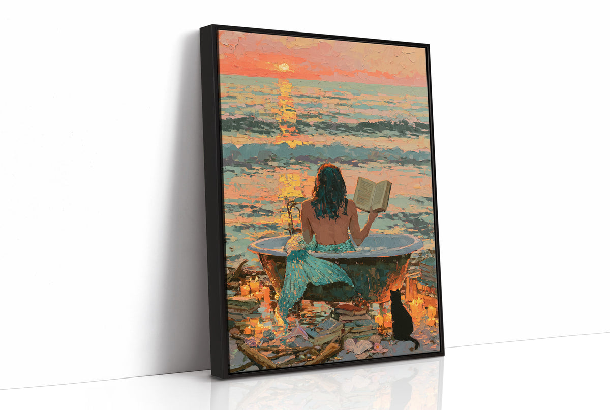 Sunset Soak: Ocean Library