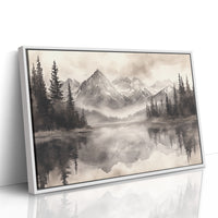 Alpine Lake Holds Mountain Memories