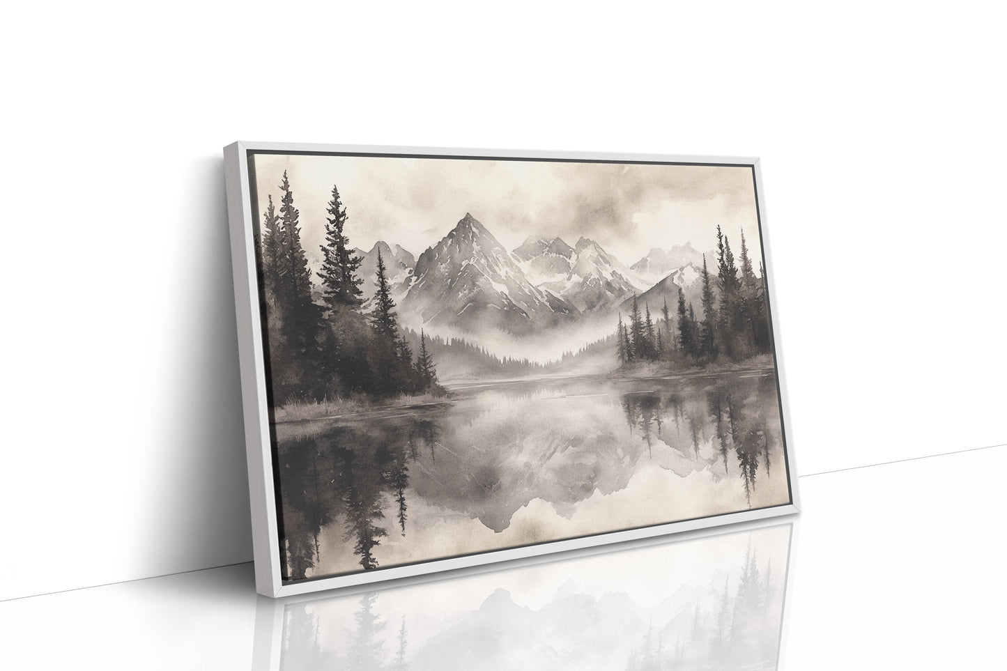 Alpine Lake Holds Mountain Memories