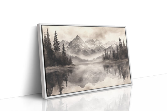 Alpine Lake Holds Mountain Memories