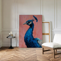 A Regal Gaze in Turquoise