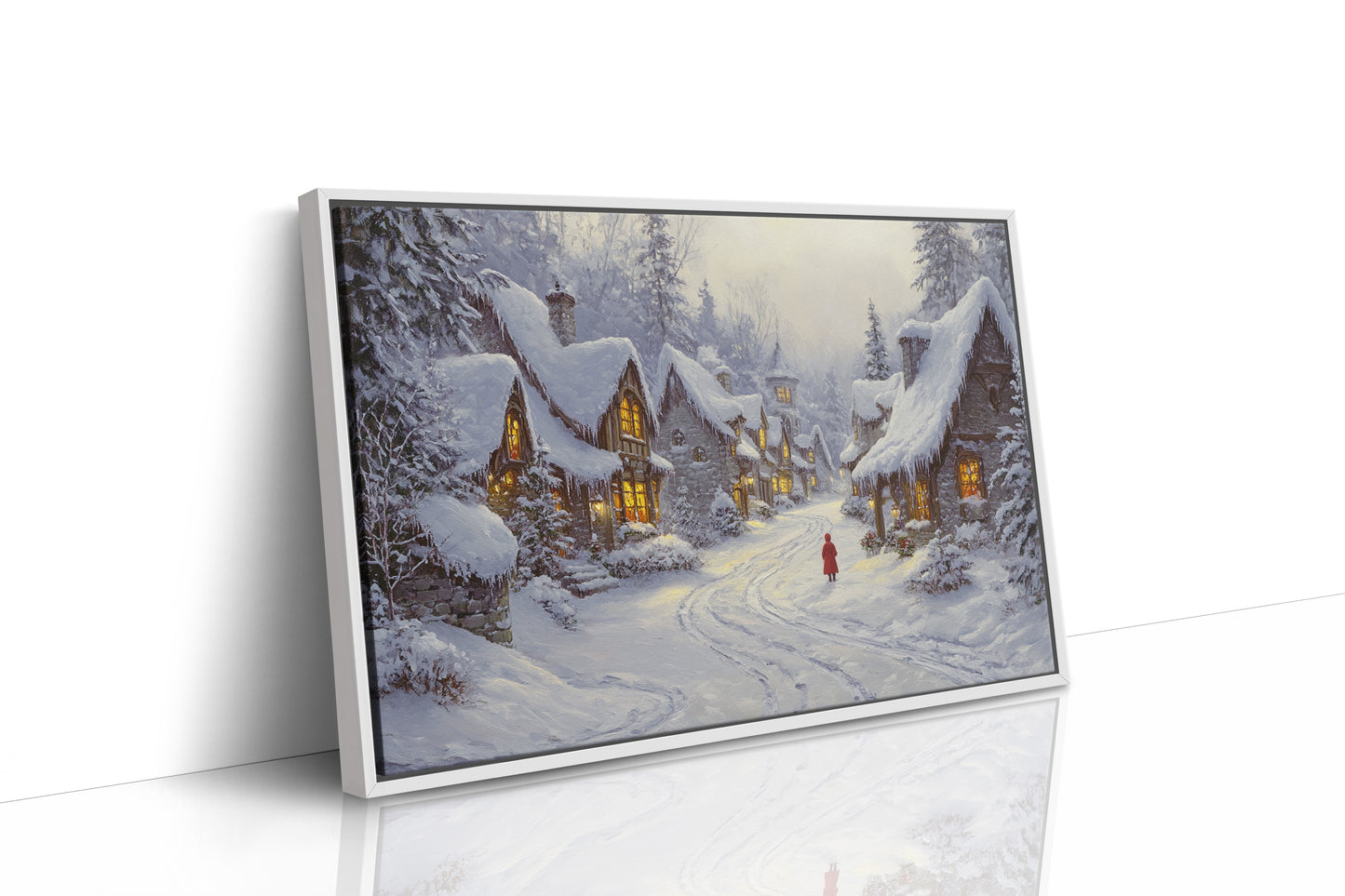 Winter Village Glows With Stories