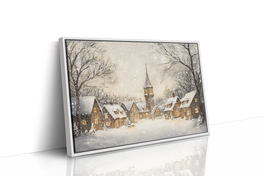 Silent Night Blankets Village Homes