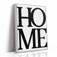 Bold Serif Home Typography Print