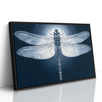 Dragonfly by Moonlight