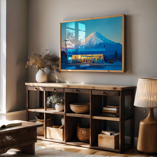 Late Night Under Mount Fuji