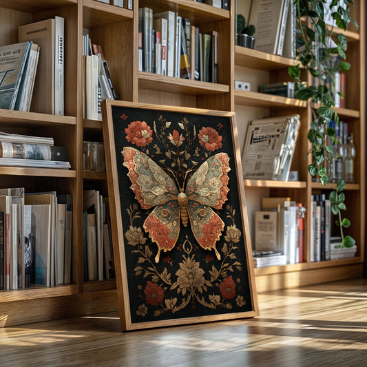 Embroidered Wings in Bloom