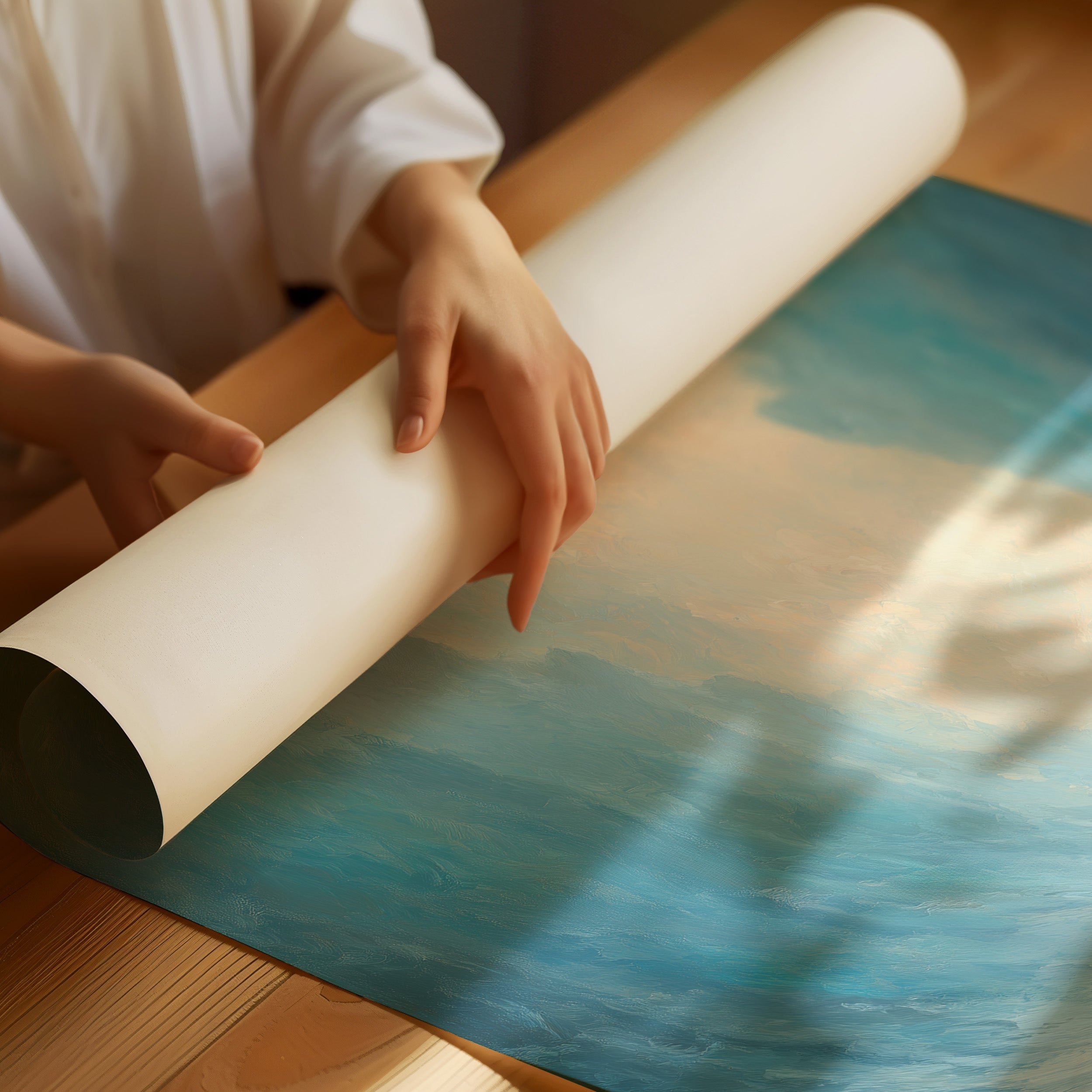 Souls Walking Toward The Light