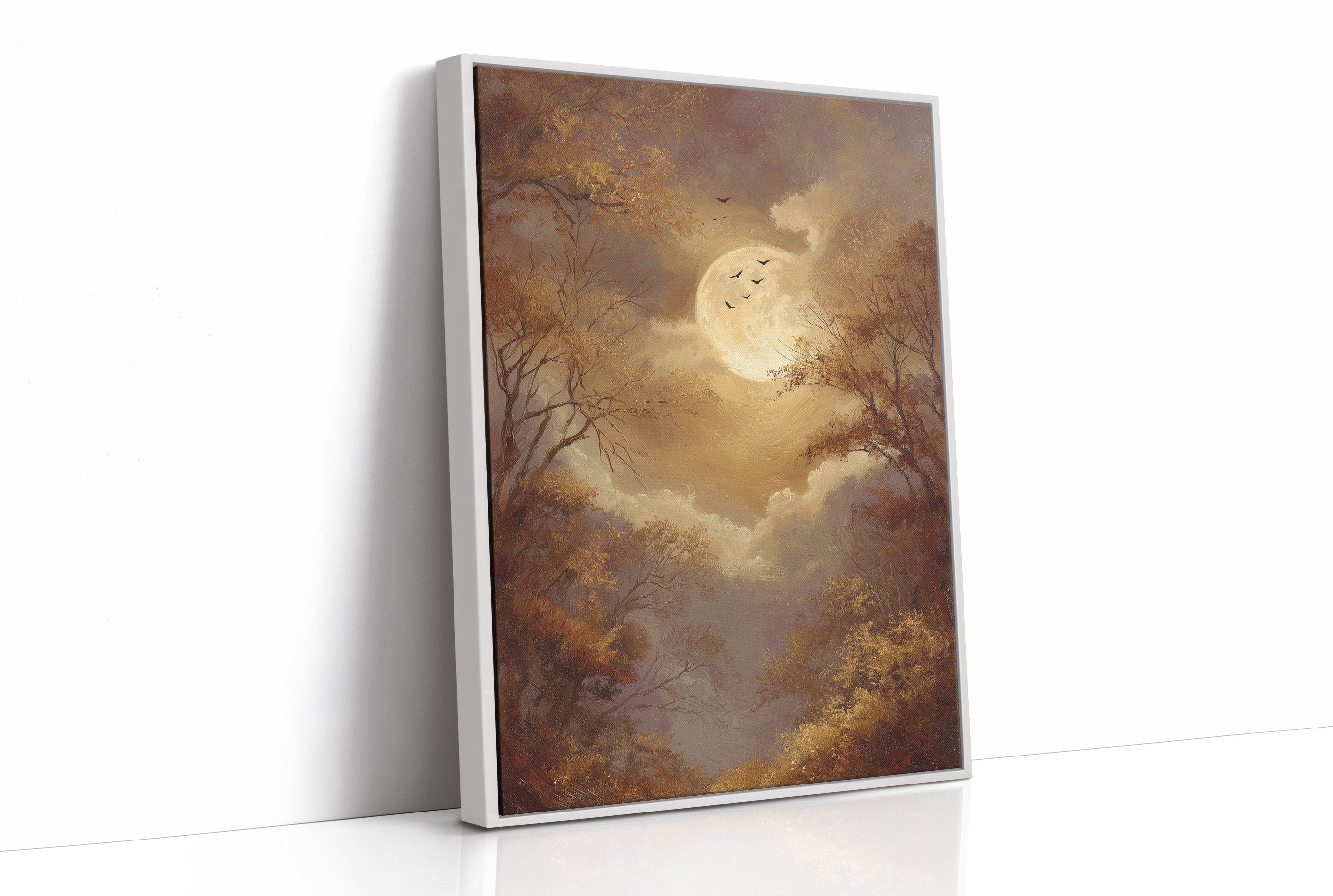 Amber Moon Calls Night Birds