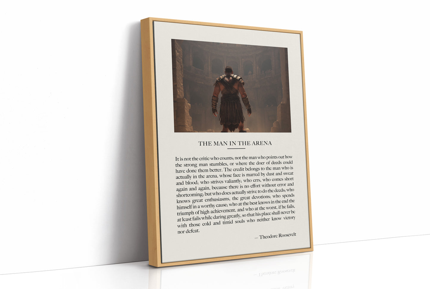 The Man in the Arena