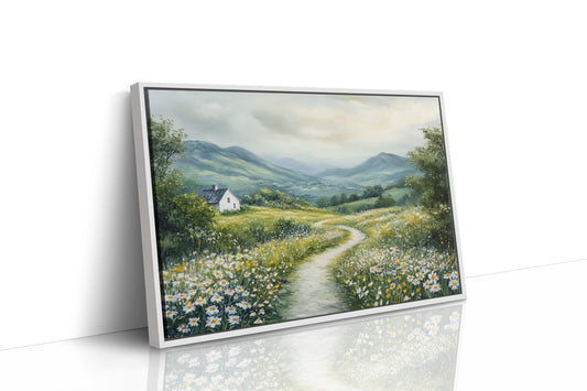 Daisies Guide The Mountain Path Home