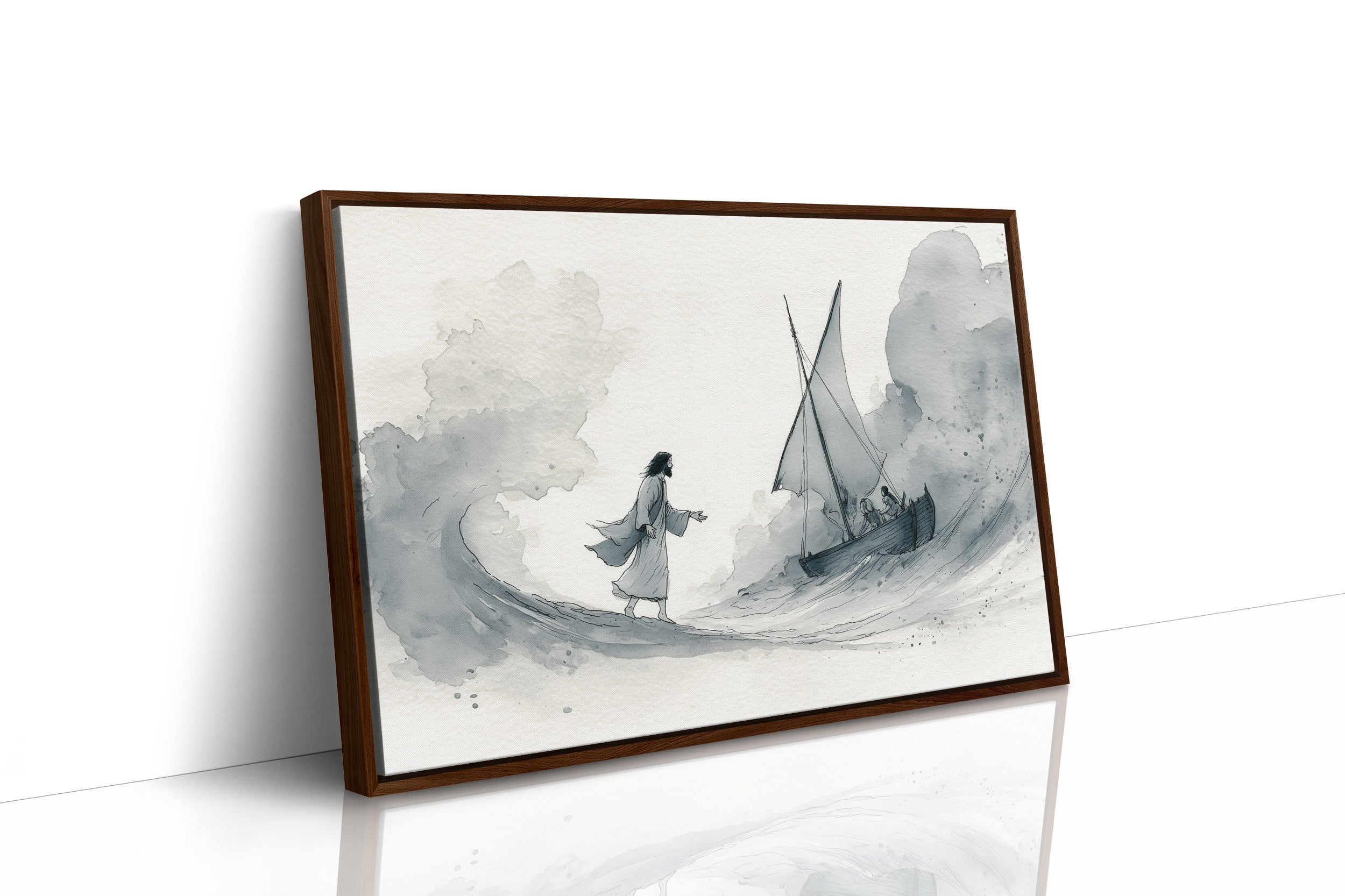 Faith Walks Upon Stormy Waters