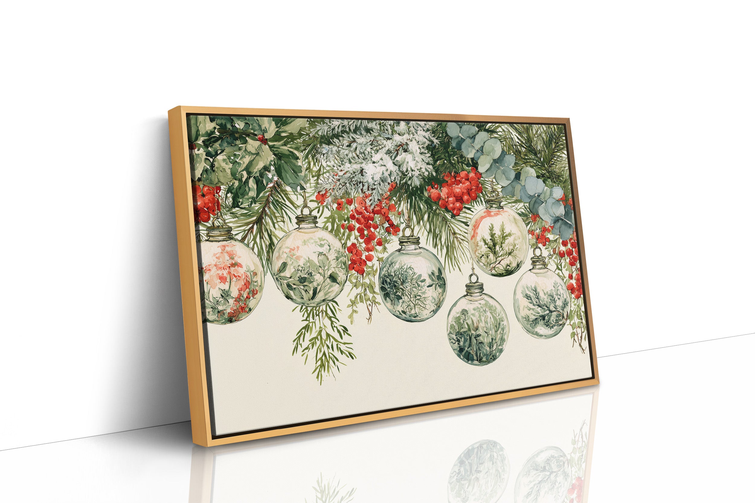Herbarium In Glass Baubles