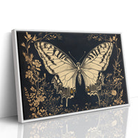Midnight Garden's Golden Wings Unfold