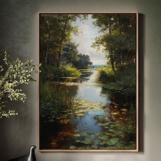 Serenity Along The Water's Edge