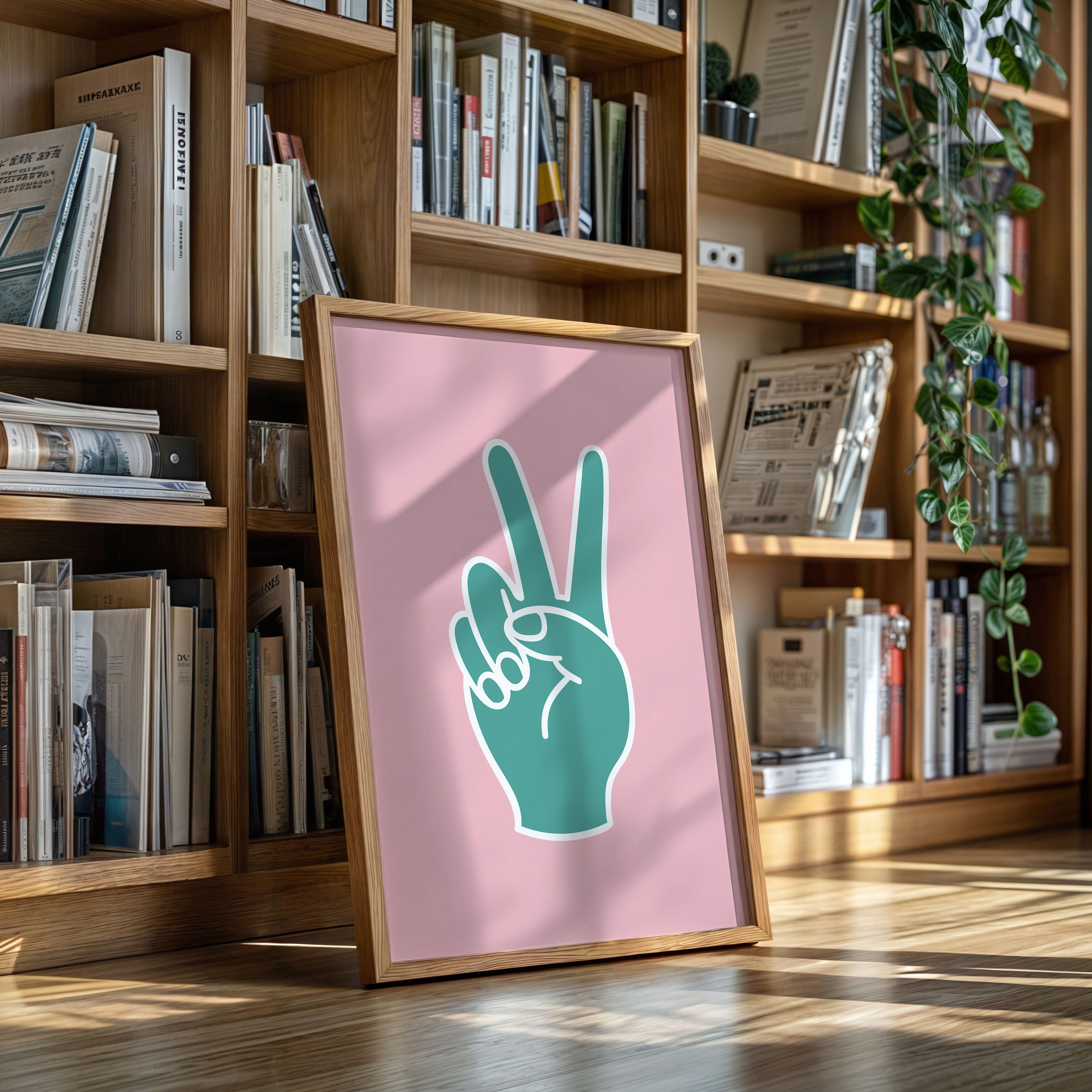 Peace Signs Paint Summer Stories