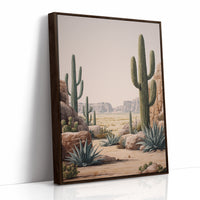 Desert Sentinels Guard Ancient Valley