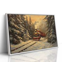 Winter Rails Carry Christmas Dreams Home