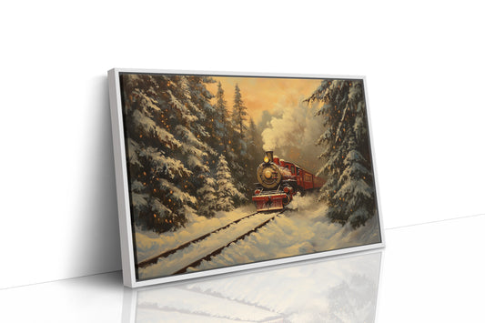 Winter Rails Carry Christmas Dreams Home