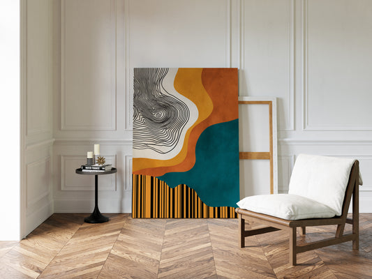Contours of Colorful Journeys