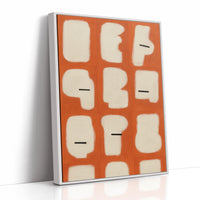 Minimal Shapes on Burnt Orange Grid