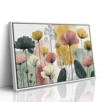 Poppy Silhouettes, Color Block Fields