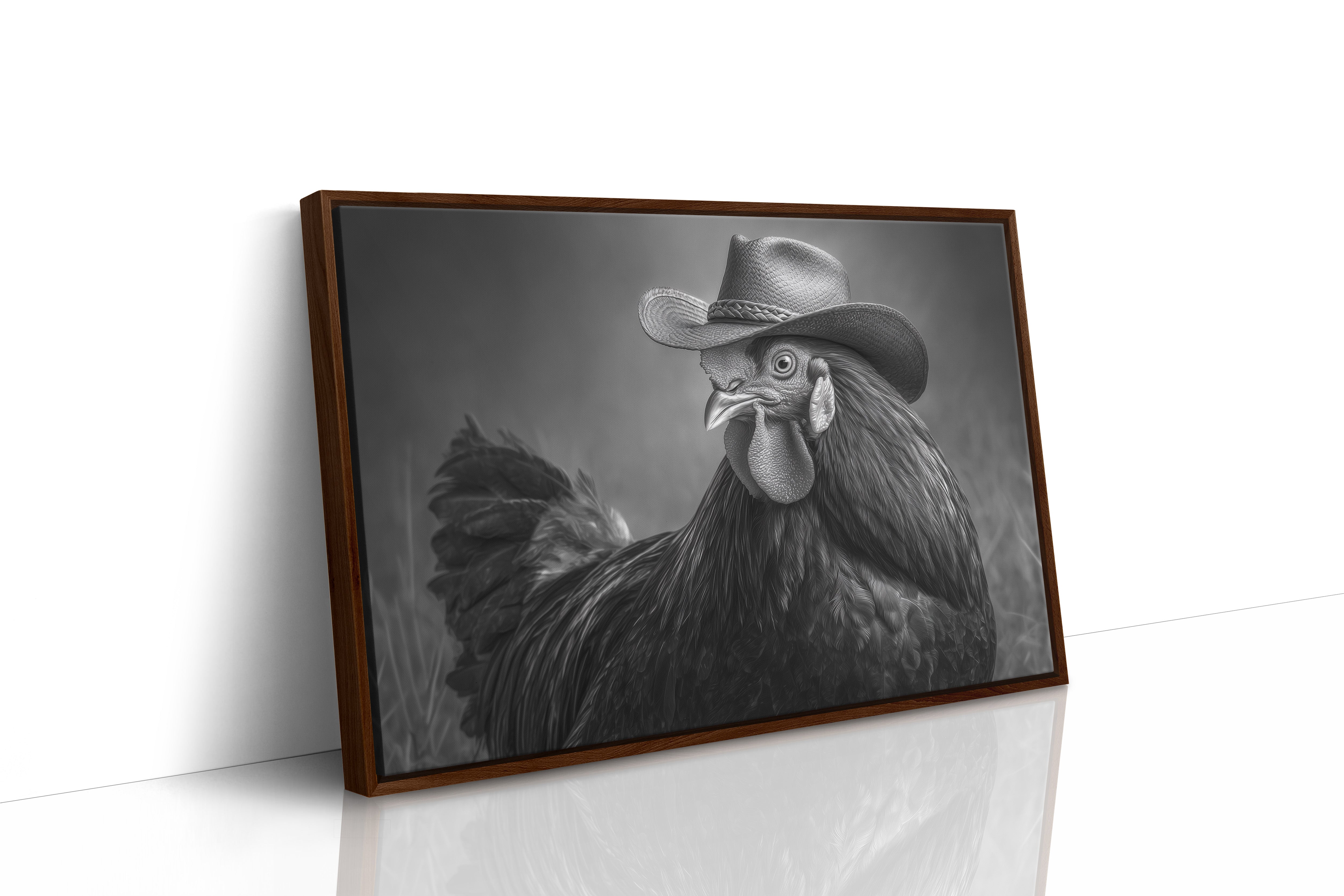 Barnyard Maverick Dons Western Flair