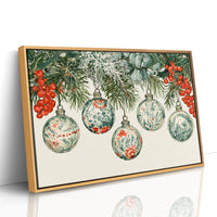 Painted Glass, Winter Berries