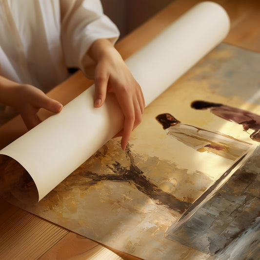 Golden Encounter By Ancient Waters