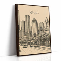 Houston, Rail Line Signature