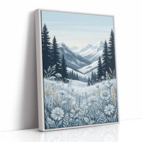 Frosted Meadow: Wildflowers Refuse to Hibernate