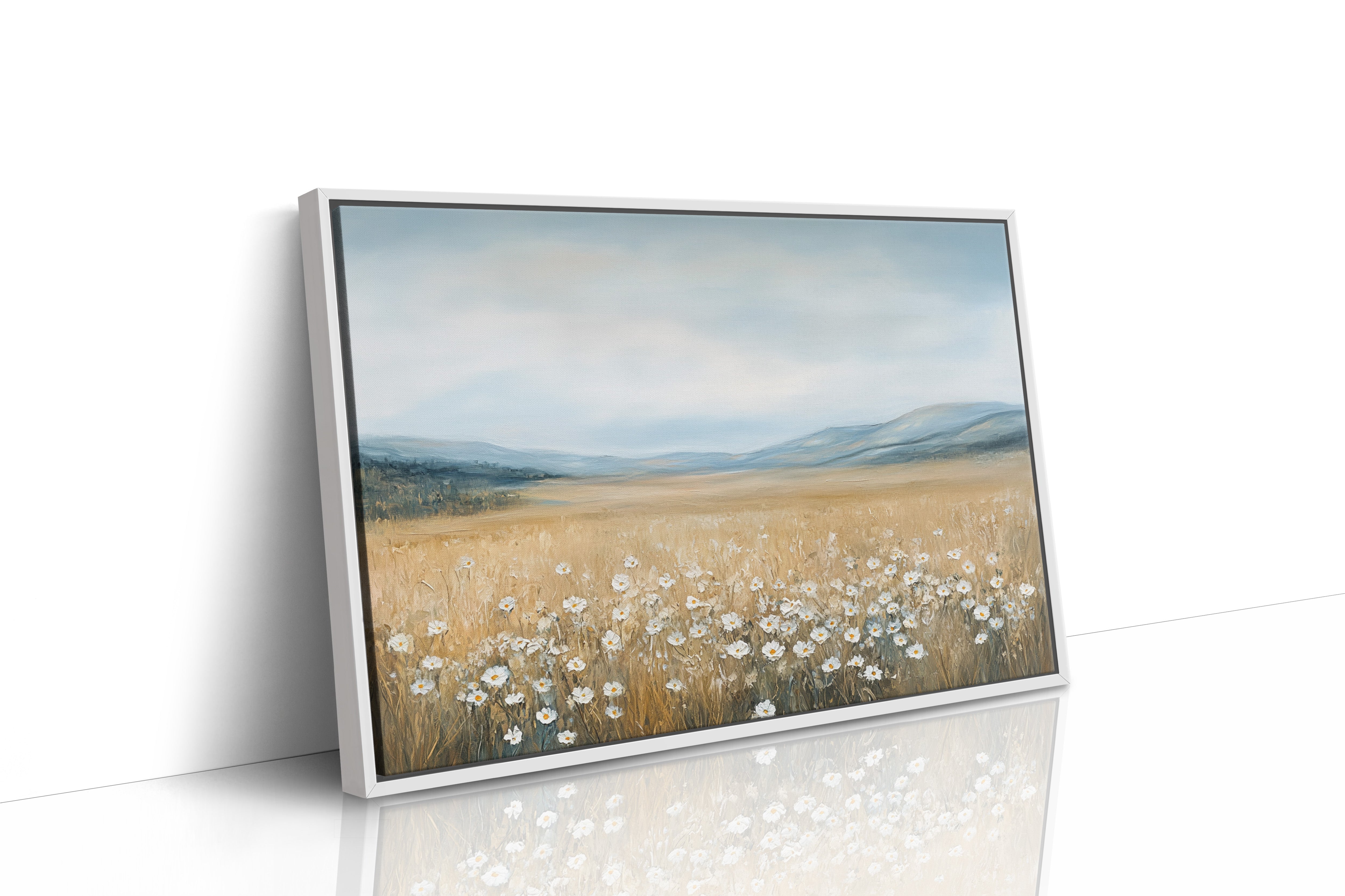 Daisies Dance Through Golden Fields