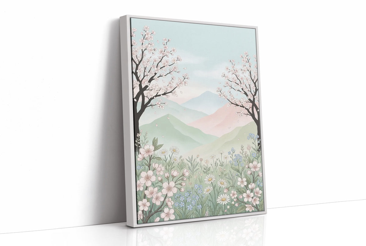 Blossom Season: Petals Everywhere, No Regrets