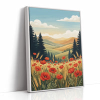 Poppy Fields Forever: Wheat Third-Wheeling