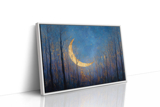 Crescent Forest Bathes In Starlight