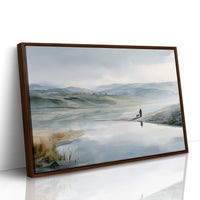 Solitude By The Misty Lake