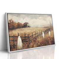 Autumn Spirits Haunt The Meadow Path
