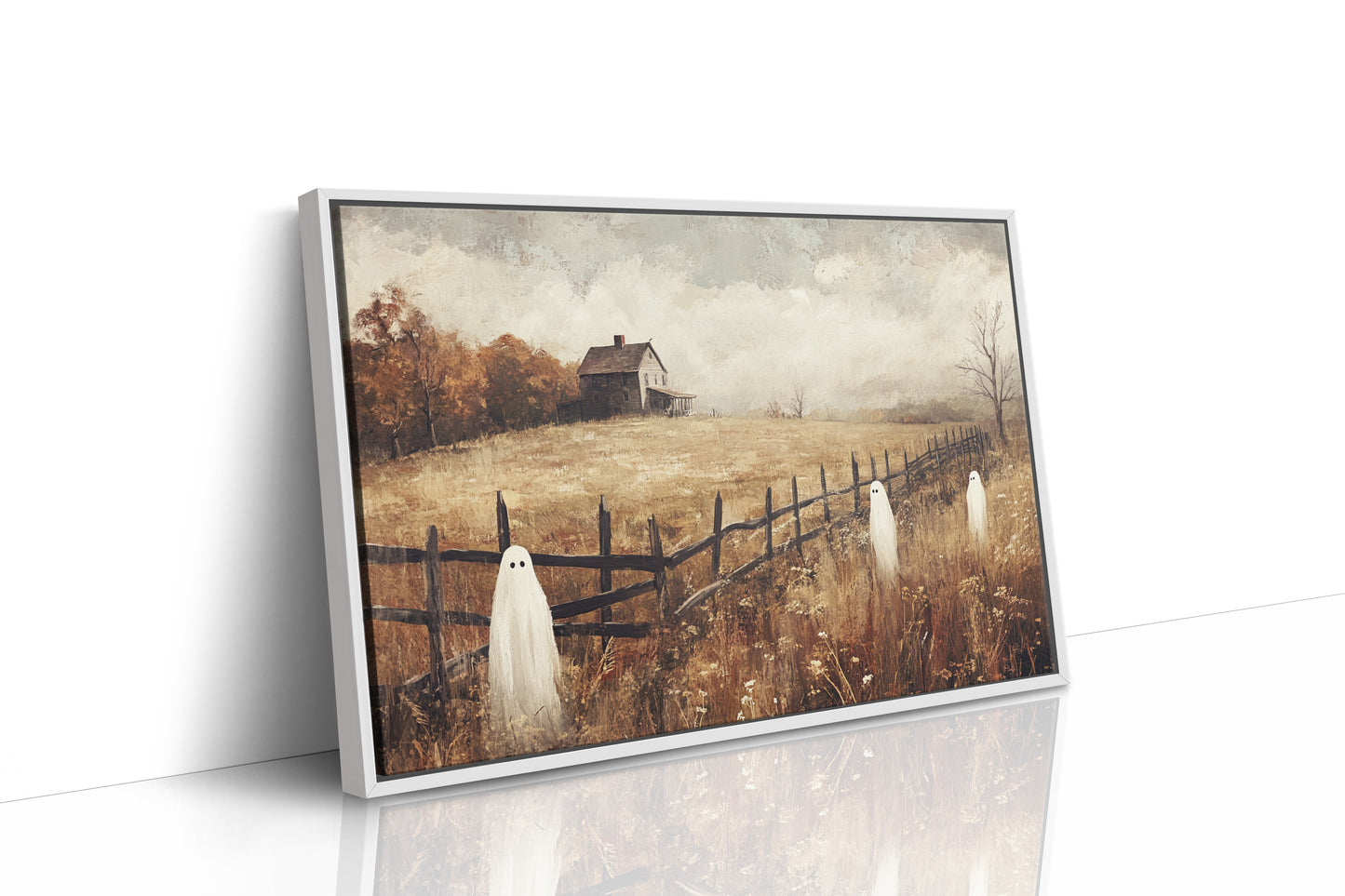 Autumn Spirits Haunt The Meadow Path
