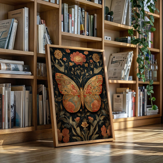 Embroidered Wings of a Forgotten Garden