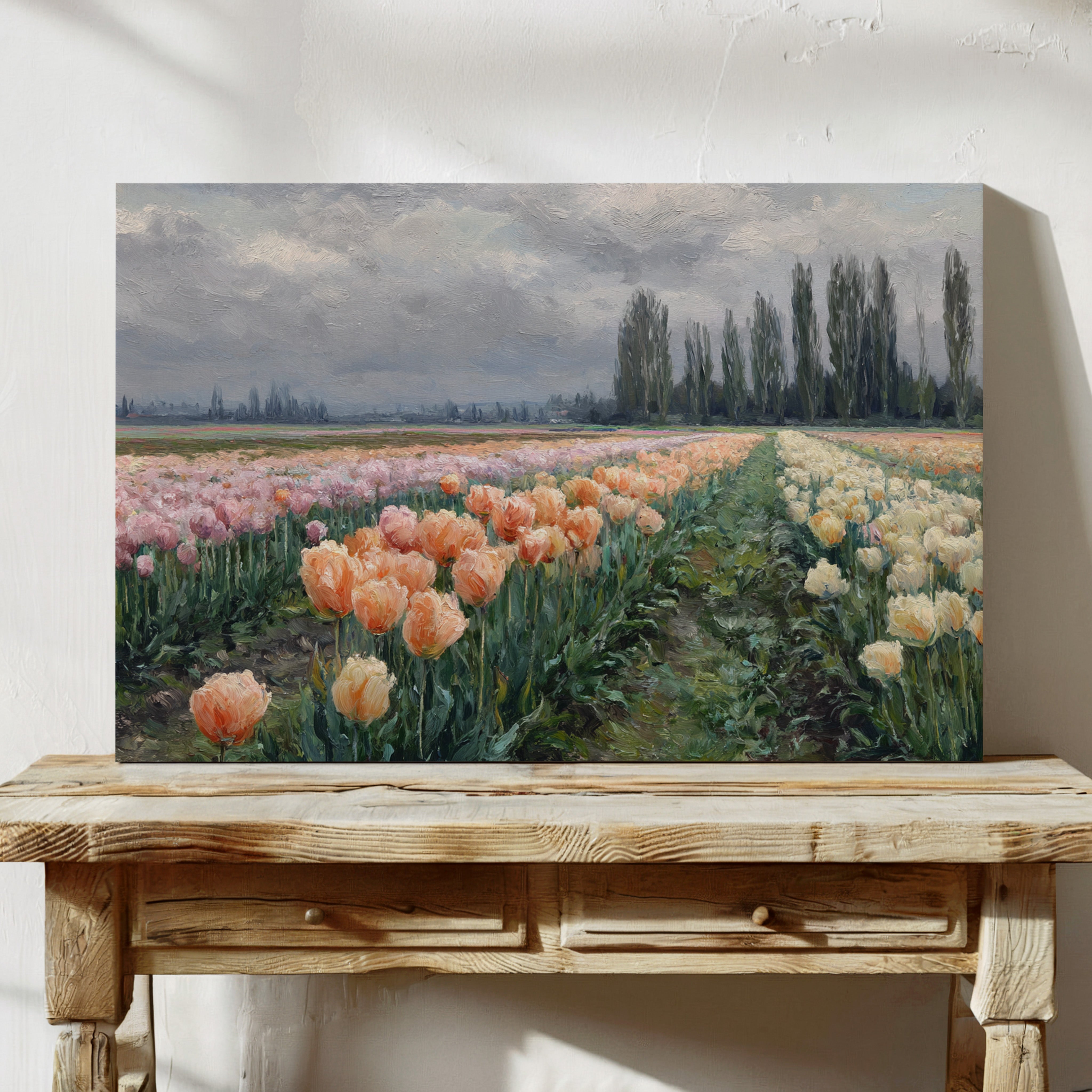 Fields of Blushing Petals