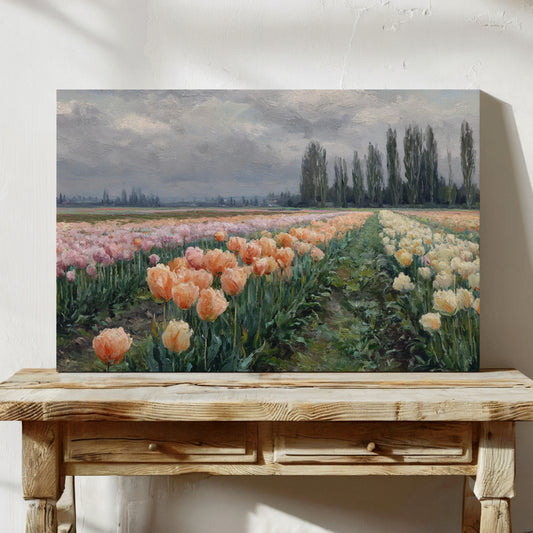 Fields of Blushing Petals