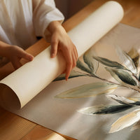 Sage Leaves In Golden Light