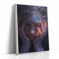 Cosmos Held Between Fingers