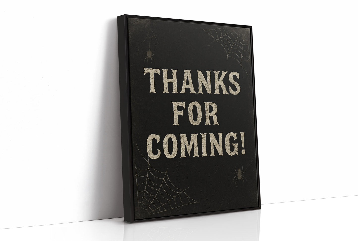 Spiders Weave Gratitude's Message