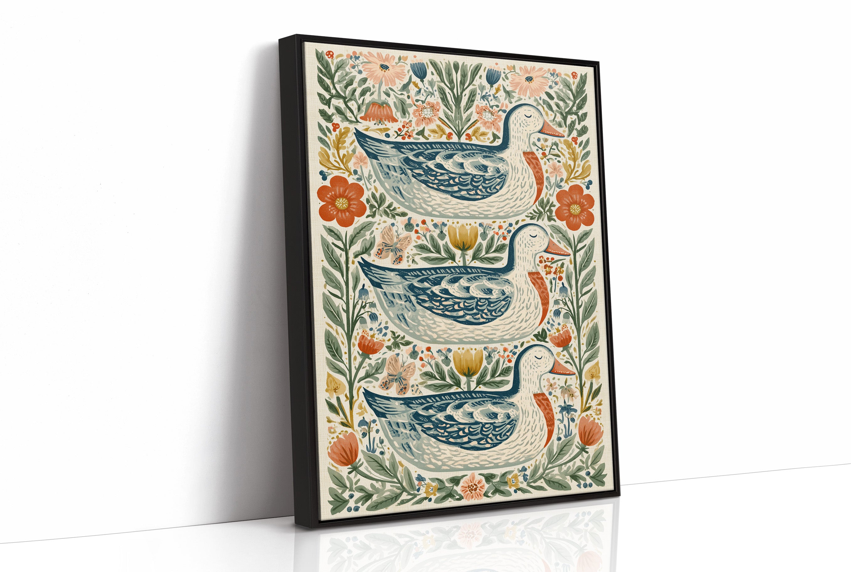 Folk Meadow: Three Ducks
