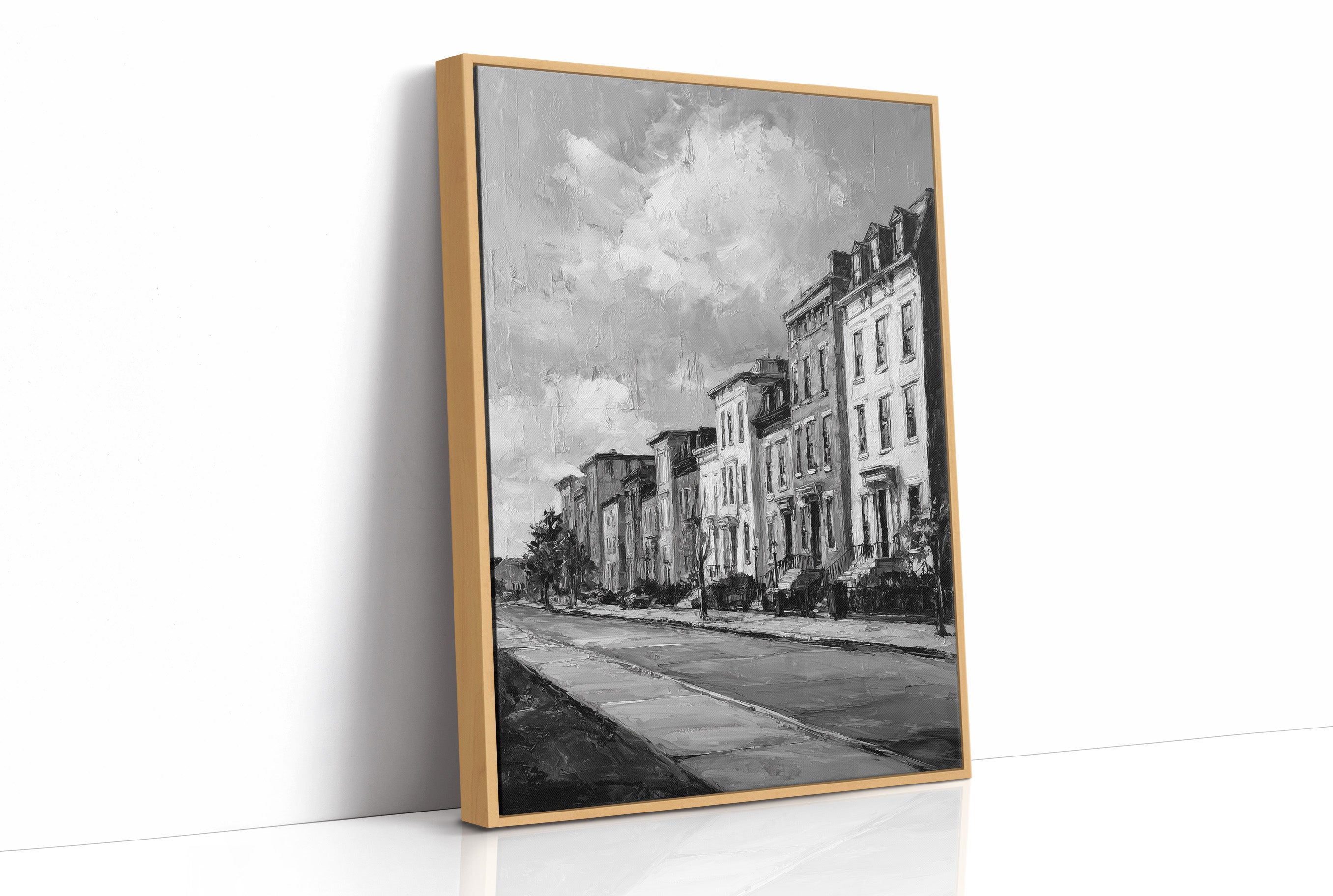 Where The Rowhouses Stand Quiet