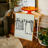 Linens Dance In Morning Light