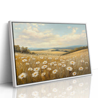 Summer Daisies Dance Through Golden Fields